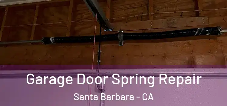  Garage Door Spring Repair Santa Barbara - CA